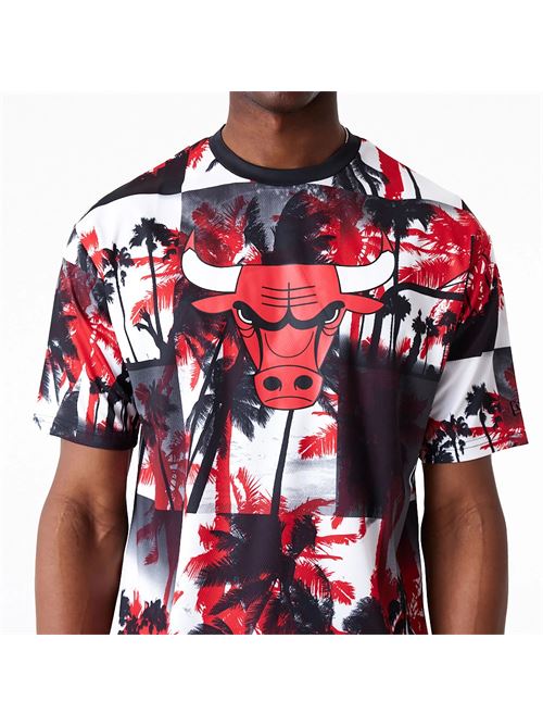 NewEra t-shirt bulls palm tree mesh NewEra | 60502576CHIBUL PALM MESH